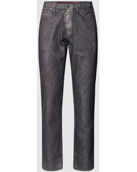 HUGO - Tapered Fit Jeans mit Label-Details Modell ' 634' - Lyst