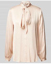 Emily Van Den Bergh - Regular Fit Bluse Mit Durchgehender Knopfleiste - Lyst