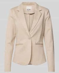 Ichi - Blazer Met Paspelzakken - Lyst
