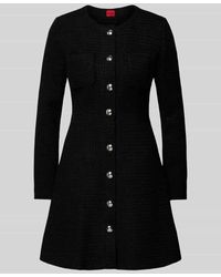 HUGO - Minikleid mit Knopfleiste Modell 'Karema' - Lyst