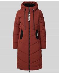 Khujo - Steppmantel mit Kapuze Modell 'ARIBAY' - Lyst