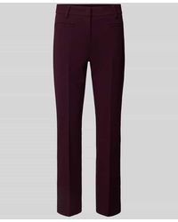 M·a·c - Slim Fit Stoffhose Mit Leistentaschen Modell 'Annalena' - Lyst