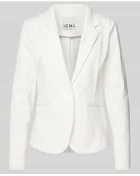 Ichi - Jerseyblazer Met 1-knoopssluiting, Model 'kate' - Lyst
