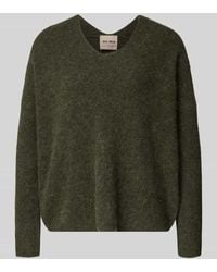 Mos Mosh - Oversized Strickpullover mit gerippten Abschlüssen Modell 'THORA' - Lyst