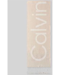 Calvin Klein - Schal aus Woll-Mix - Lyst