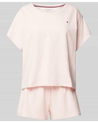 Tommy Hilfiger - Pyjama mit Logo-Stitching - Lyst