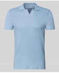 Blend - Regular Fit Poloshirt Met Structuurpatroon Model 'Heskild' - Lyst