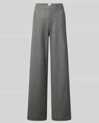 Seductive - Wide Leg Stoffen Broek Met Paspelzakken Aan De Achterkant, Model 'Kimberly' - Lyst