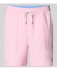 Polo Ralph Lauren - Zwembroek Met Logostitching Model 'Traveler' - Lyst