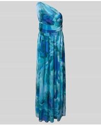 Swing - Abendkleid mit Taillenband und One-Shoulder-Träger - Lyst