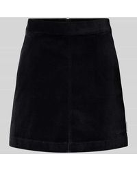 Marc O' Polo - Regular Fit Mini-Rock aus Baumwoll-Mix - Lyst