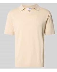 SELECTED - Poloshirt Met V-hals - Lyst