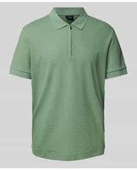 Joop! - Regular Fit Poloshirt Met Structuurmotief - Lyst