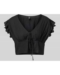ONLY - Relaxed Fit Top aus Viskose-Mix Modell 'ZEVEN' - Lyst