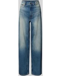 Weekday - Loose Fit Jeans im 5-Pocket-Design Modell 'Rail' - Lyst