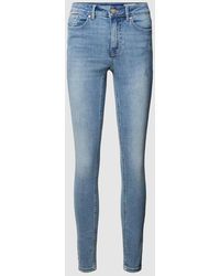 Vero Moda - Skinny Fit Jeans im Destroyed-Look Modell 'FLASH' - Lyst