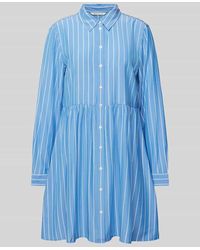 Tom Tailor - Ausgestelltes Blusenkleid Mit Viskose-Anteil - Lyst