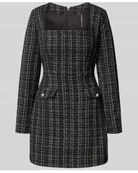 Guess - Mini-Jurk Met Vierkante Hals, Model 'Sandra' - Lyst