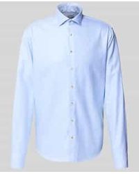 Stenströms - Regular Fit Zakelijk Overhemd Met Kentkraag, Model 'Cuff' - Lyst