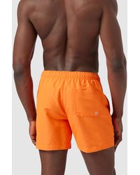 en zwemshorts Heren Kleding voor voor Strandkleding voor Board Sandro Zwembroek Met Trekkoordtaille in het Oranje voor heren 