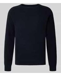 Blend - Gebreide Pullover Met Ronde Hals, Model 'Dante' - Lyst