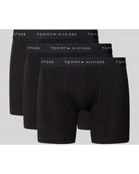 Tommy Hilfiger - Slim Fit Trunks aus Baumwoll-Mix - Lyst