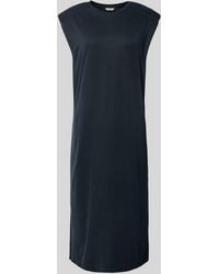 Mbym - Knielanges Kleid mit Kappärmeln Modell 'Stivian' - Lyst