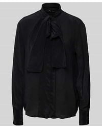 Mango - Regular Fit Bluse aus Viskose mit Stehkragen Modell 'NOEMI' - Lyst