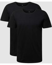 Christian Berg Men - T-shirt Van Biologisch Katoen In Een Set Van 2 Stuks - Lyst