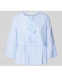 Rich & Royal - Regular Fit Bluse mit 3/4-Arm - Lyst