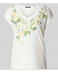 Zero - T-Shirt mit floralem Print - Lyst