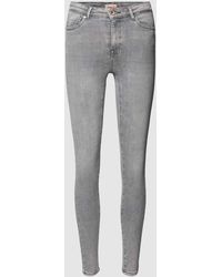 ONLY - Skinny Fit Jeans im Used-Look Modell 'POWER' - Lyst