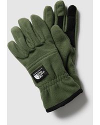 The North Face Touchscreen-Handschuhe mit Label-Patch Modell 'ETIP HW' - Grün