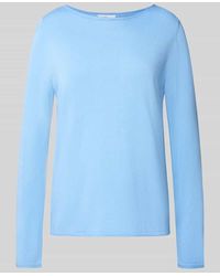 S.oliver - Regular Fit Strickpullover aus Baumwoll-Viskose-Mix - Lyst