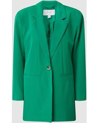 Damen Bekleidung Jacken Blazer Sakkos und Anzugsjacken Smythe Wolle Blazer mit fallendem Revers in Grün 