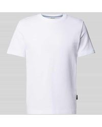 Tom Tailor - T-Shirt mit Strukturmuster - Lyst