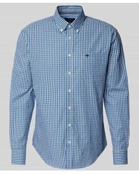 Fynch-Hatton - Regular Fit Freizeithemd Mit Button-Down-Kragen - Lyst