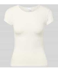 Gina Tricot - Slim Fit T-Shirt Van Modalmix - Lyst