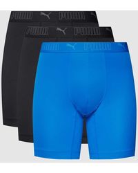 PUMA - Trunks Mit Elastischem Logo-Bund Im 3Er-Pack - Lyst