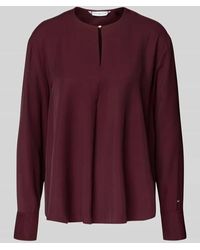 Tommy Hilfiger - Relaxed Fit Langarmbluse aus reiner Viskose - Lyst