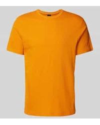 BOSS - T-Shirt Met Labelprint, Model 'Tegood' - Lyst