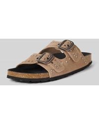 Verbenas - Sandalette aus Leder Modell 'RANDELL SERRAJE TACHAS' - Lyst