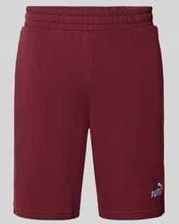 PUMA - Sweatshorts Met Elastische Band - Lyst