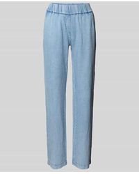 Toni - Wide Leg Jeans Mit Elastischem Bund Modell 'Pia' - Lyst
