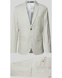 SELECTED - Slim Fit Anzug im unifarbenen Design Modell 'CEDRIC' - Lyst