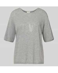 Milano Italy - Regular Fit Gebreid Shirt Met Kasjmier - Lyst