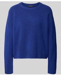 Ouí - Relaxed Fit Strickpullover mit Woll-Anteil - Lyst