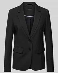 MORE&MORE - Regular Fit Blazer Met Reverskraag - Lyst