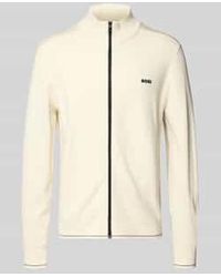 BOSS - Regular Fit Sweatjack Van Viscosemix, Model 'Kn_League Fz' - Lyst