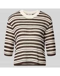 Opus - Gebreid Shirt Met 3/4-Mouw Model 'Punny' - Lyst